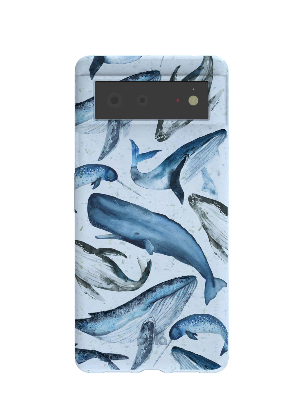 Powder Blue Whales Google Pixel 6 Case