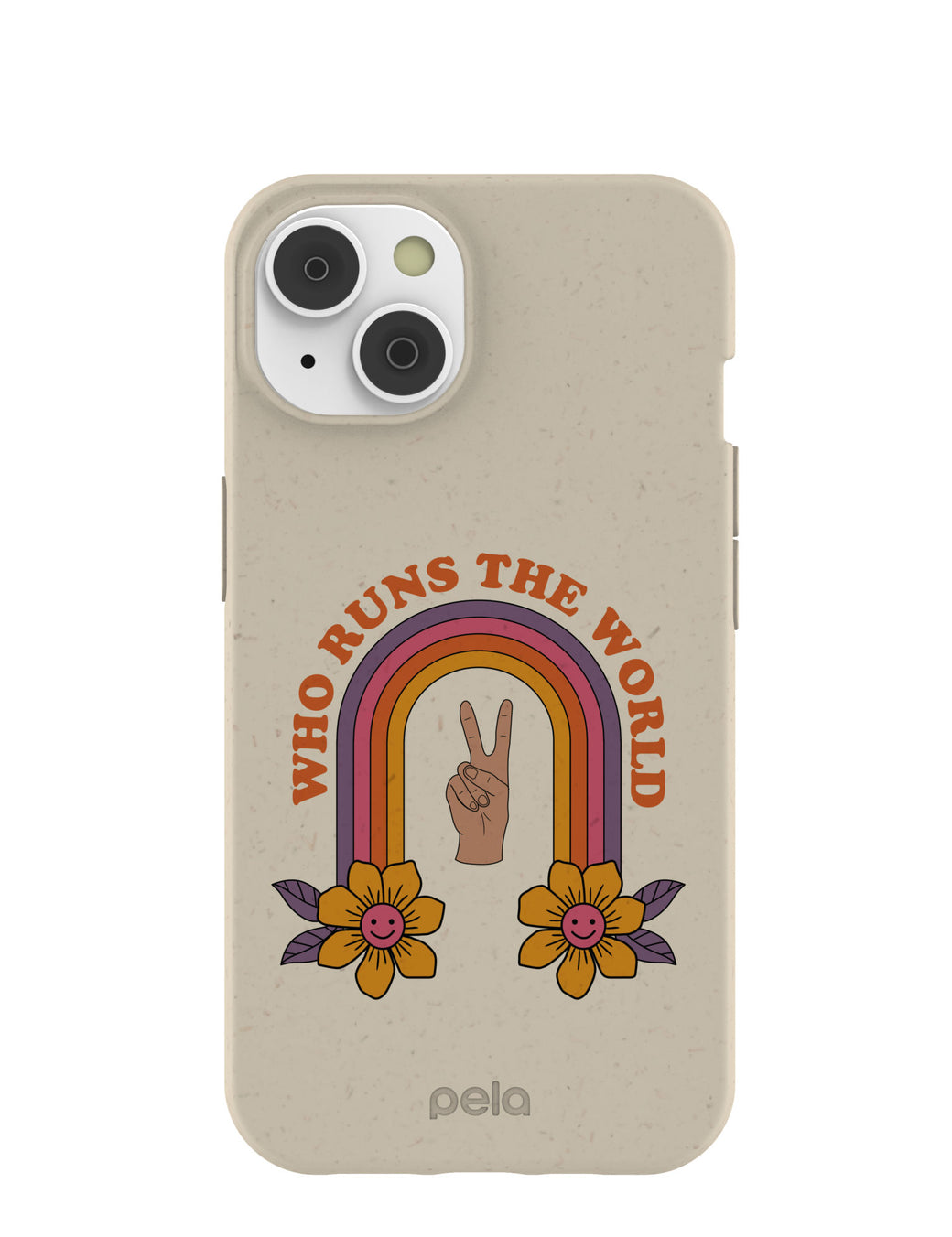 London Fog Who runs the world iPhone 14 Case with MagSafe Module