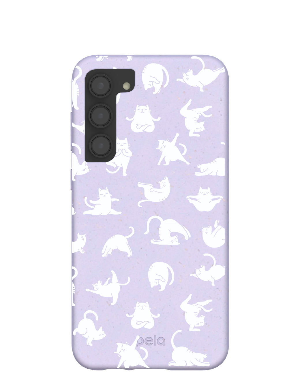 Lavender Yoga Cat Samsung Galaxy S23+(Plus) Case