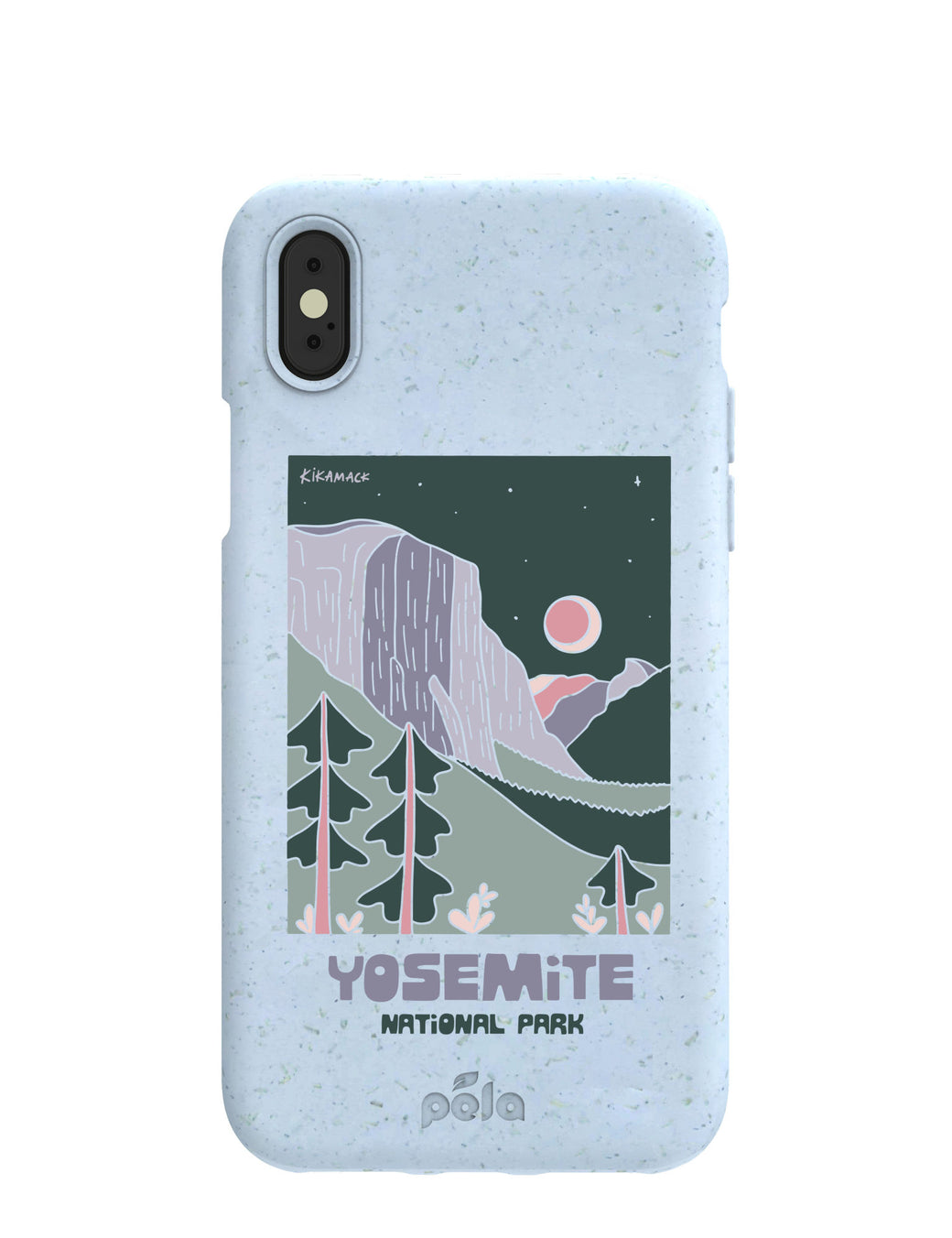 Powder Blue Yosemite iPhone X Case