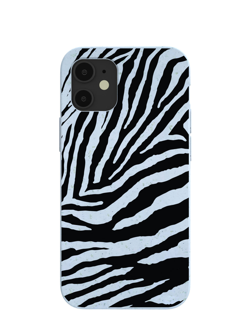 Powder Blue Zebra iPhone 12 Mini Case