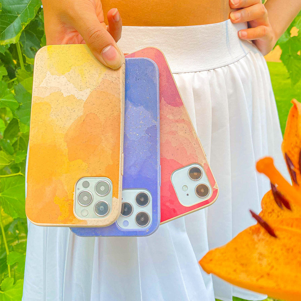 Lavender Blue Reflections Google Pixel 5 Case